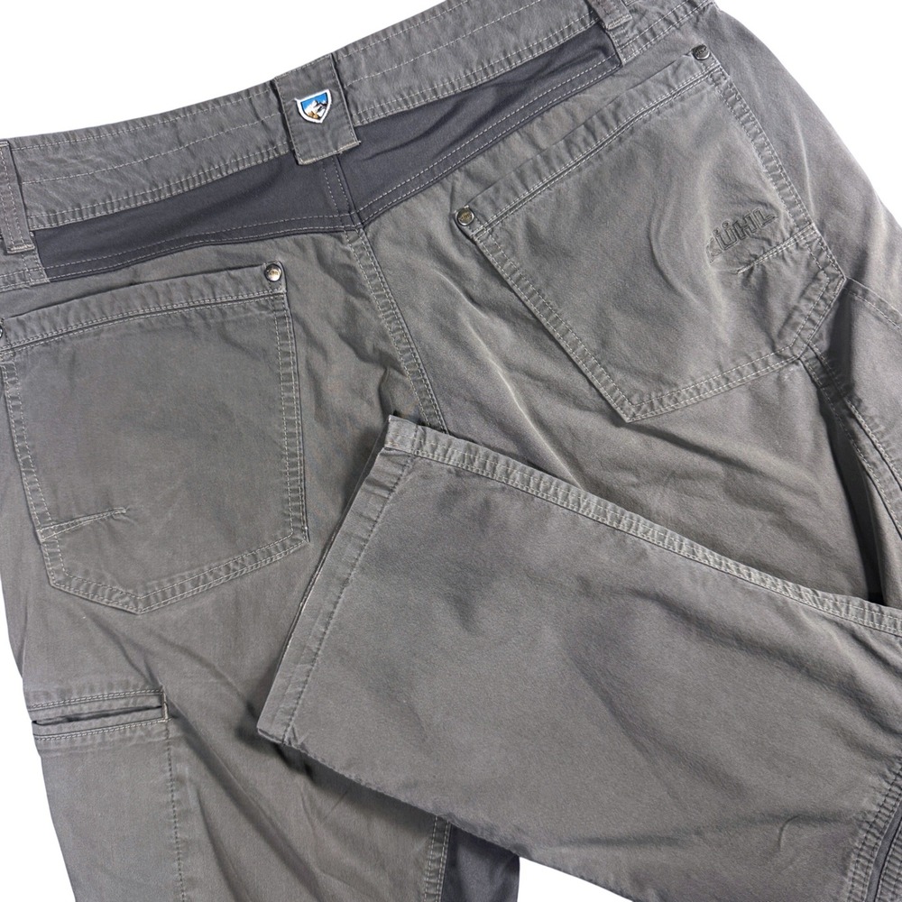 Kuhl Radikl Pants Mens 34x32 Gray Hiking Outdoor Stretch Utility Cargo